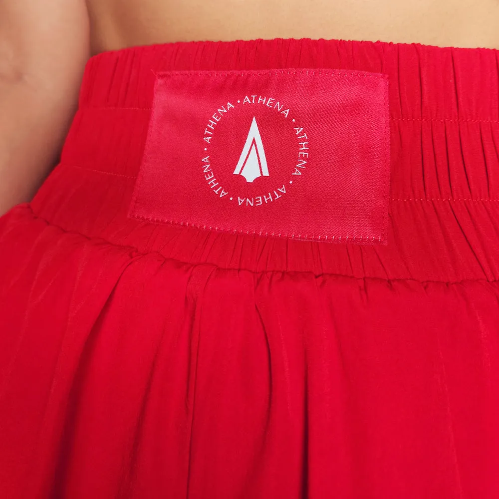ATHENA FIGHTWEAR THEIA BOXING SHORTS (RED)