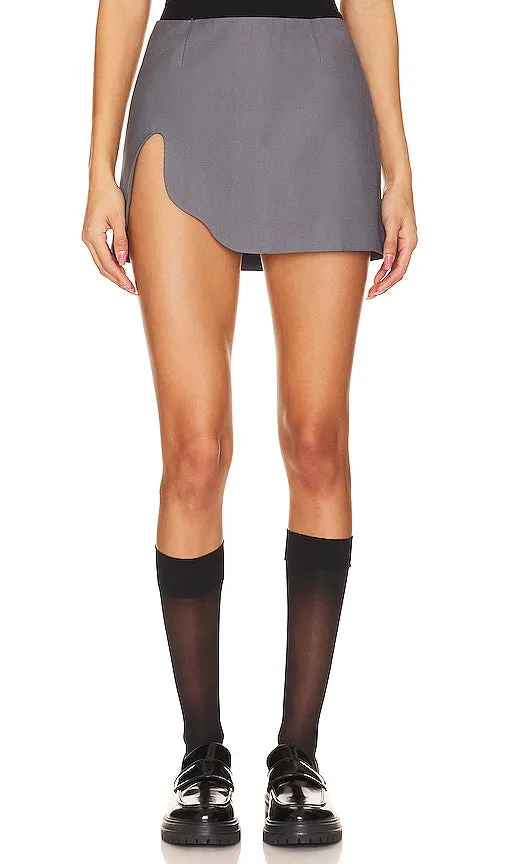 BY.DYLN x REVOLVE Chrissy Skirt in Grey