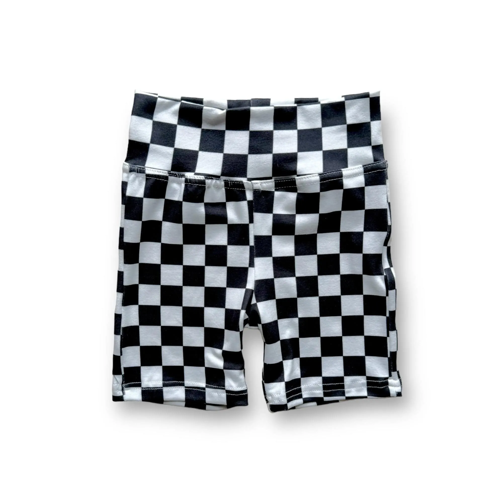 Checked Out Biker Short