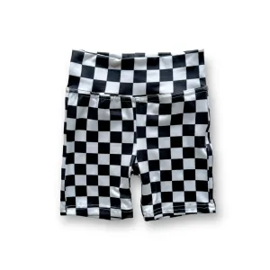 Checked Out Biker Short