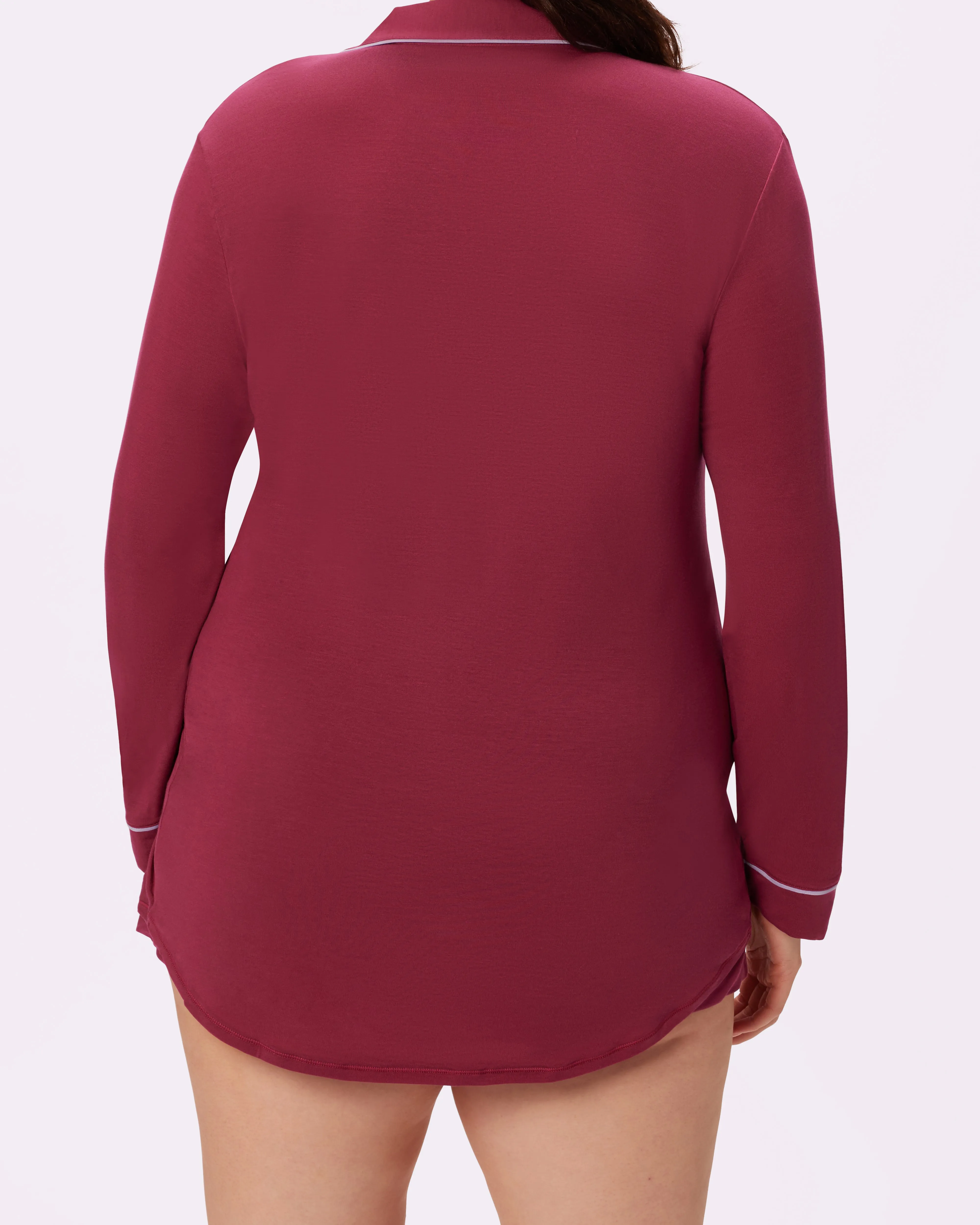 Cloud Longsleeve Button Up | SuperSoft (Lambrusco)
