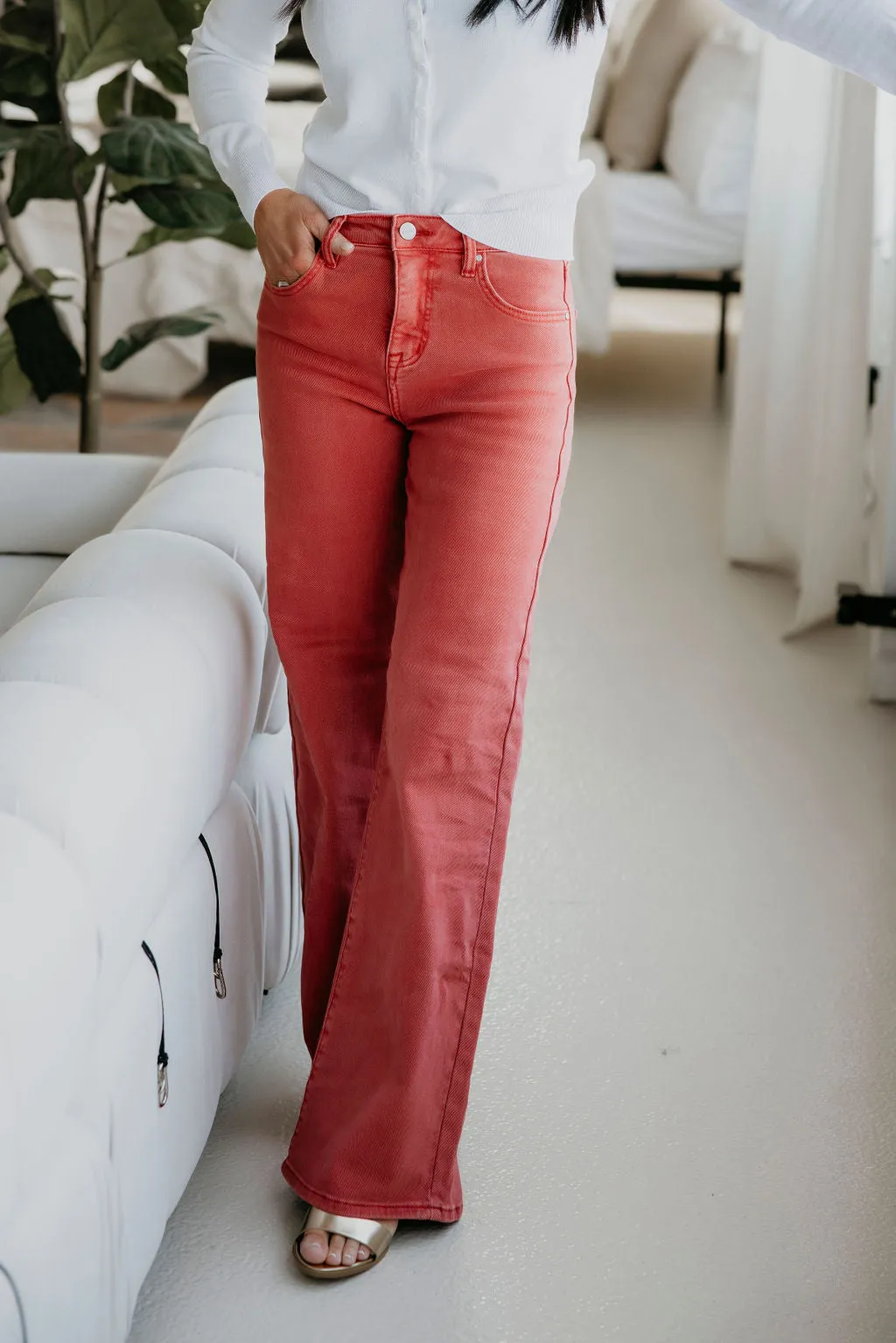 Elaina Risen Wide Leg Pants