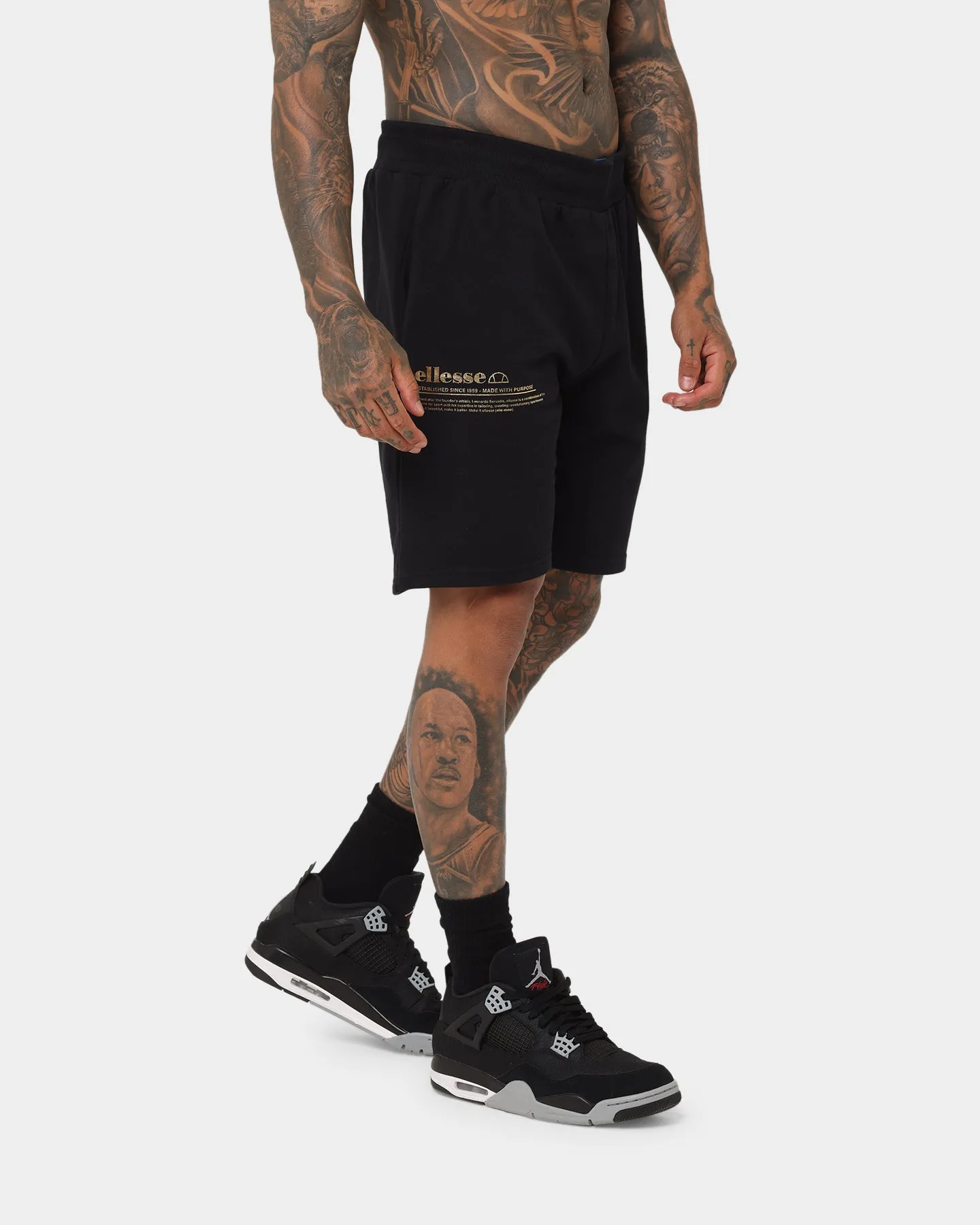Ellesse Setsini Shorts Black/Gold