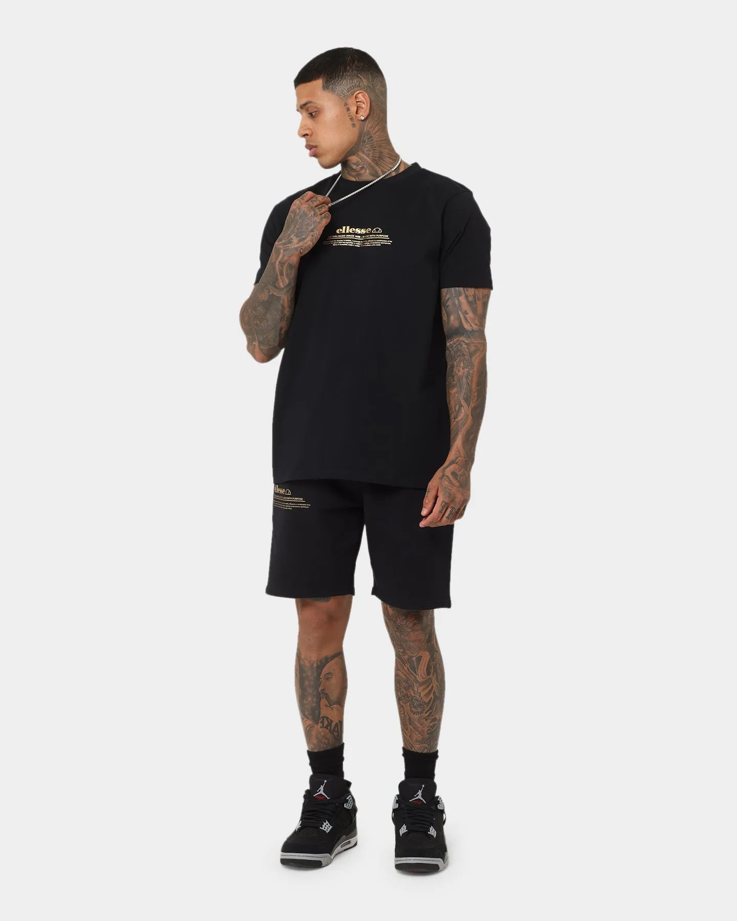 Ellesse Setsini Shorts Black/Gold