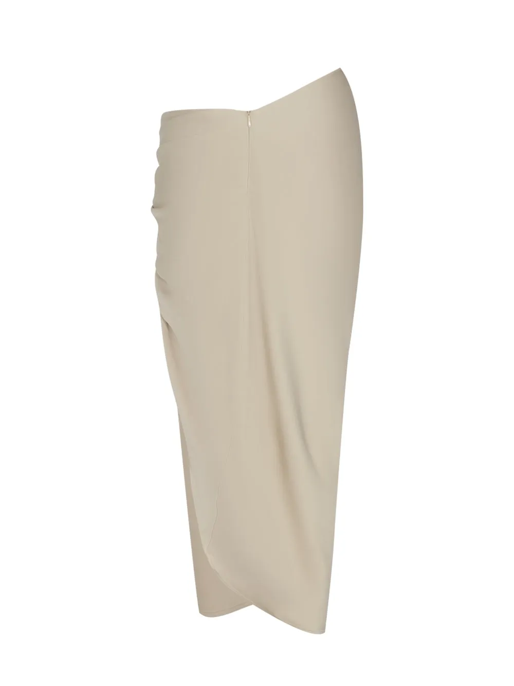 Euripides Ruched Skirt (Stone)