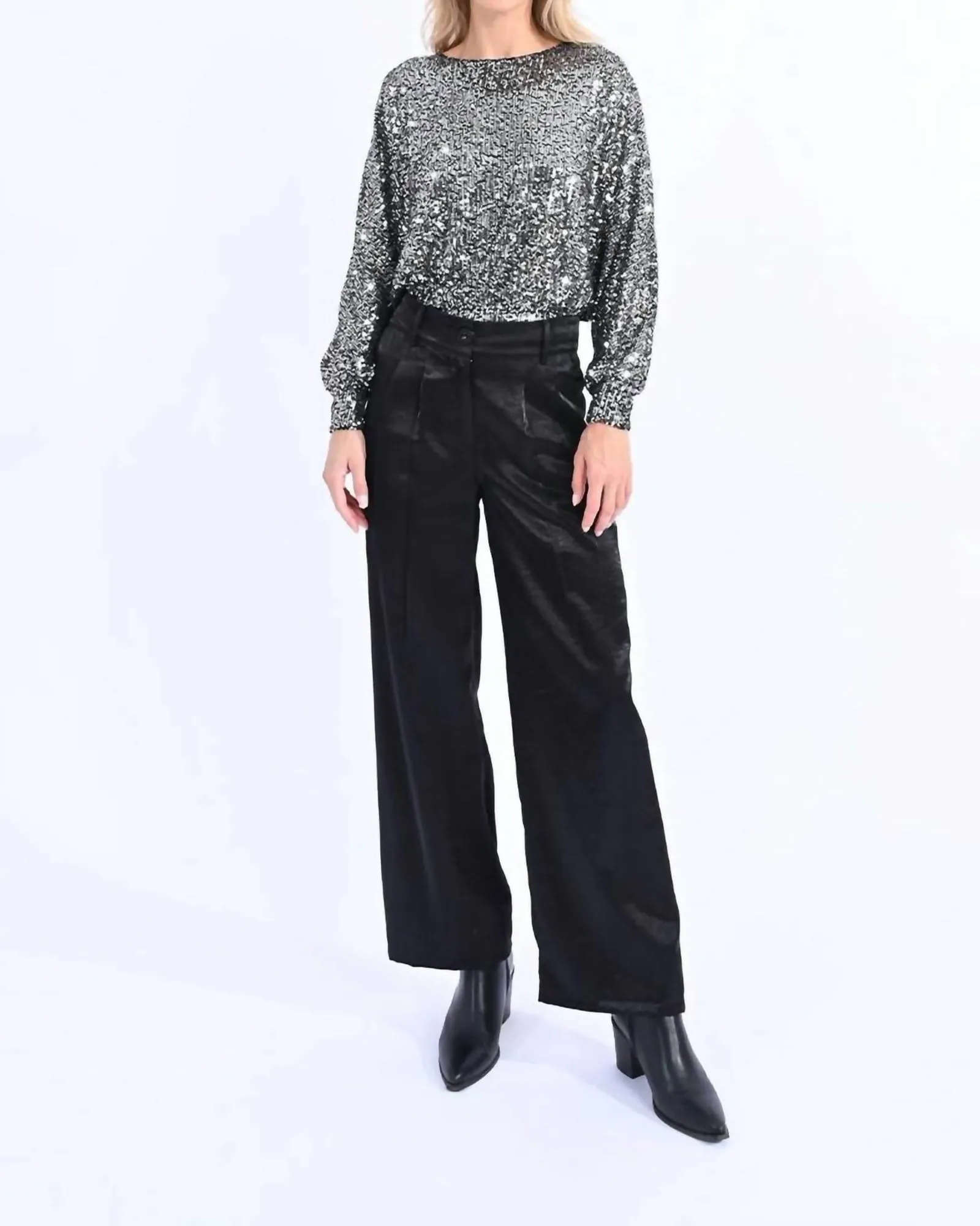 High Waist Pants In Black | Black