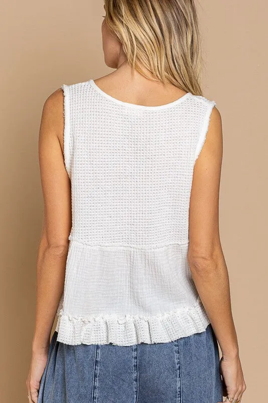 Hippie Chic Babydoll Tank Top