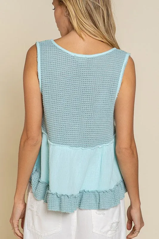 Hippie Chic Babydoll Tank Top