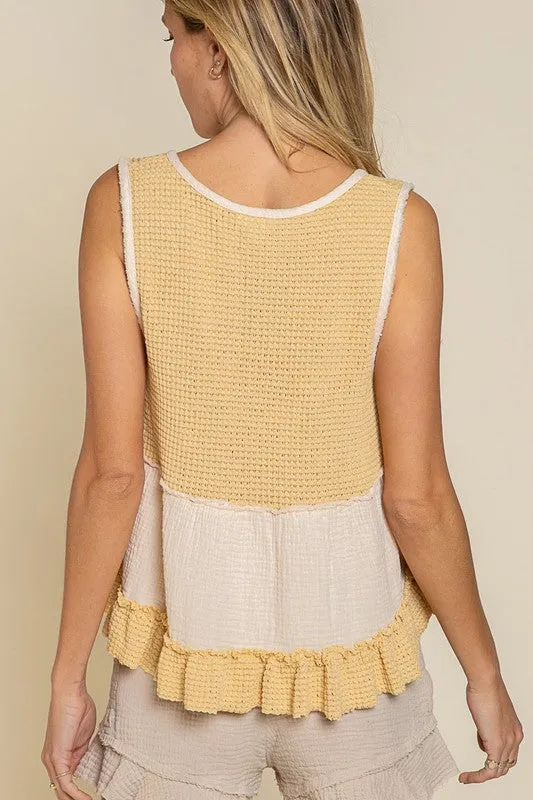 Hippie Chic Babydoll Tank Top