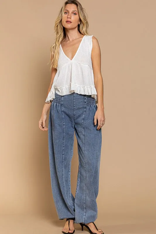 Hippie Chic Babydoll Tank Top