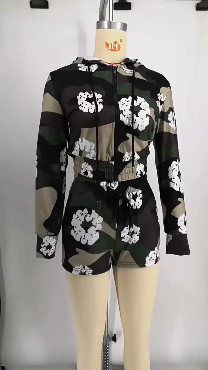 Hot selling trendy print suits AY3379