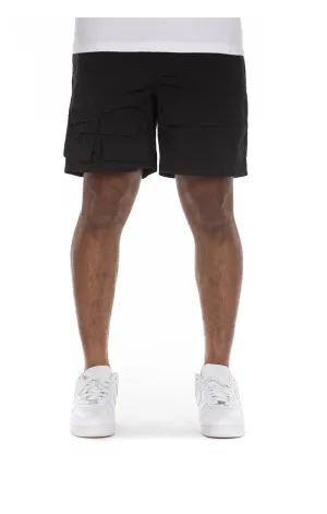 Ice Cream "Pine" Black Shorts (441-4102)