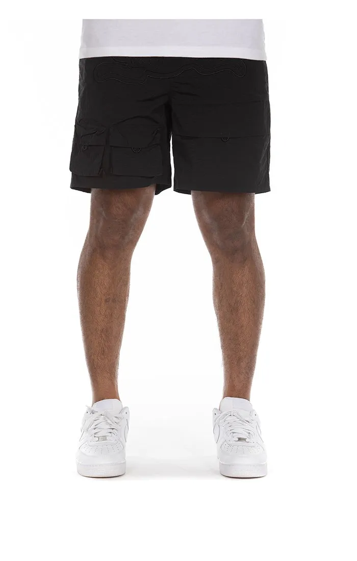 Ice Cream "Pine" Black Shorts (441-4102)