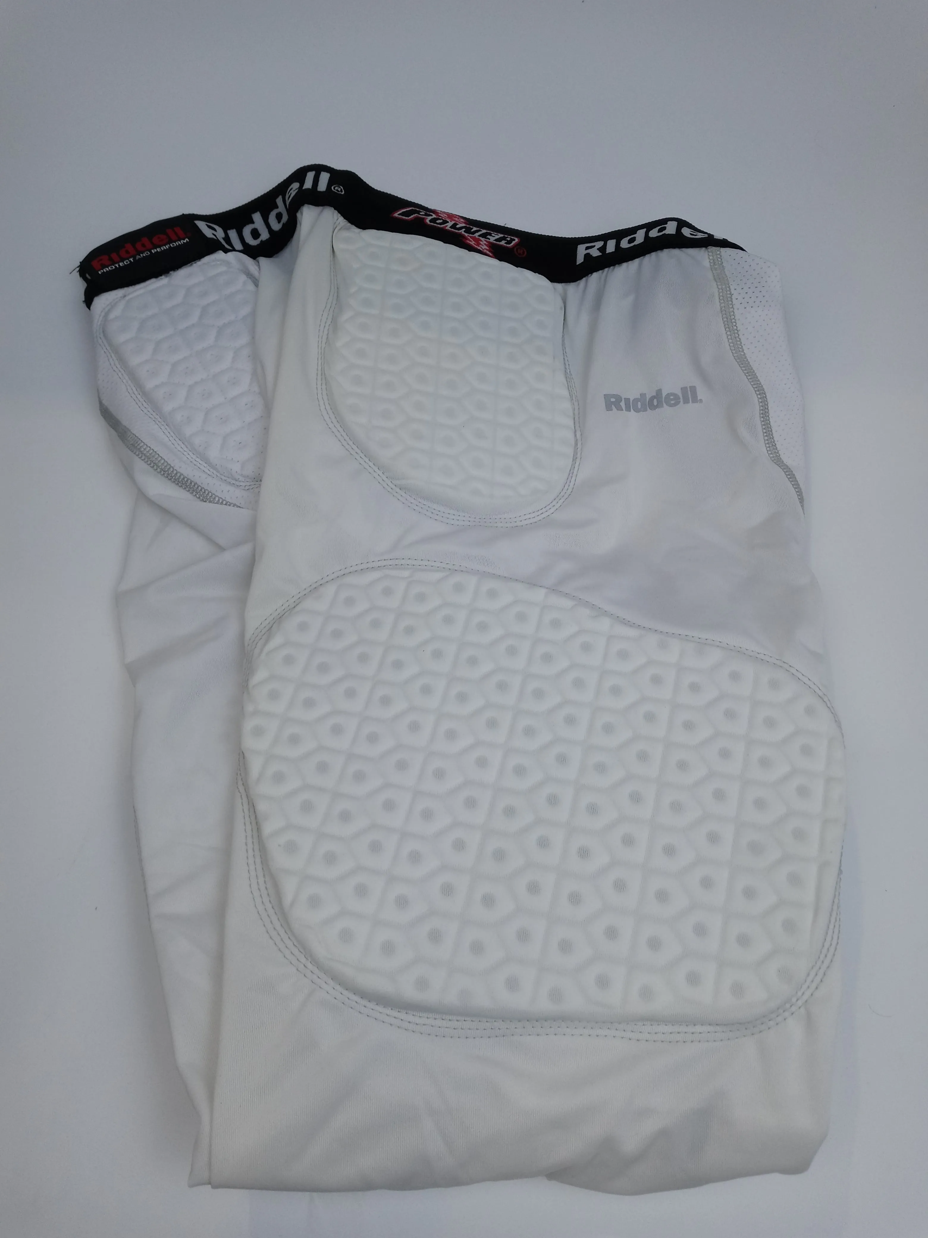 Integrated 5 Pc Tight White Adult Size XLarge Shorts