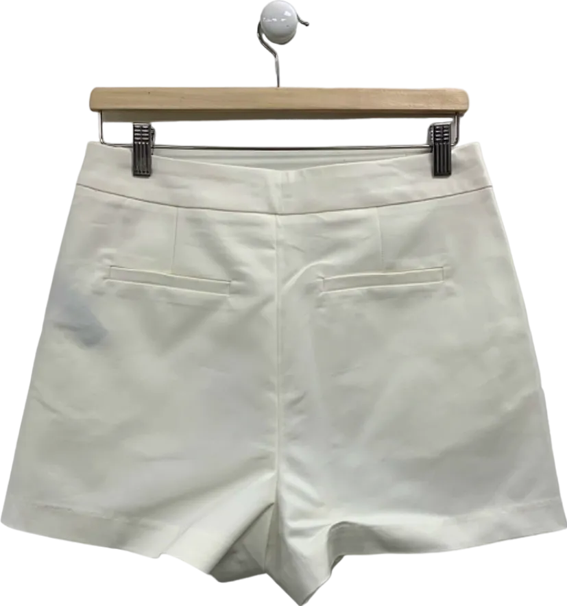 Karen Millen Ivory Essential Techno Woven Short UK 12