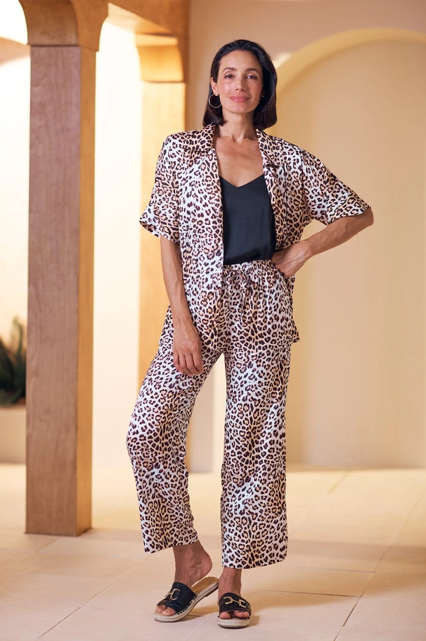 Karina Animal Print Pants
