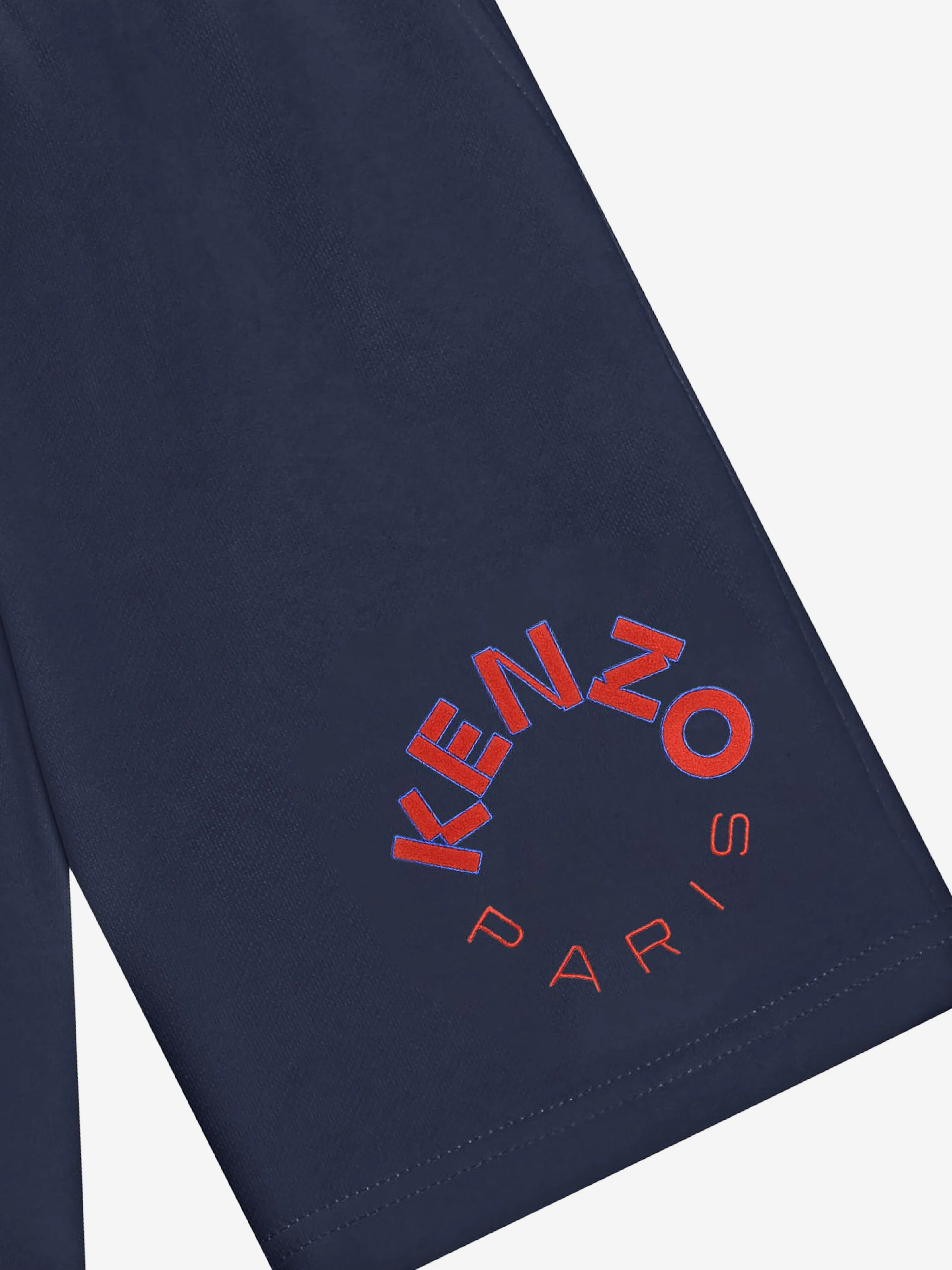 KENZO Kids Logo Bermuda Shorts in Navy