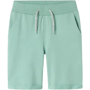 Name It Creme De Menthe Vermo Long Sweat Shorts Noos