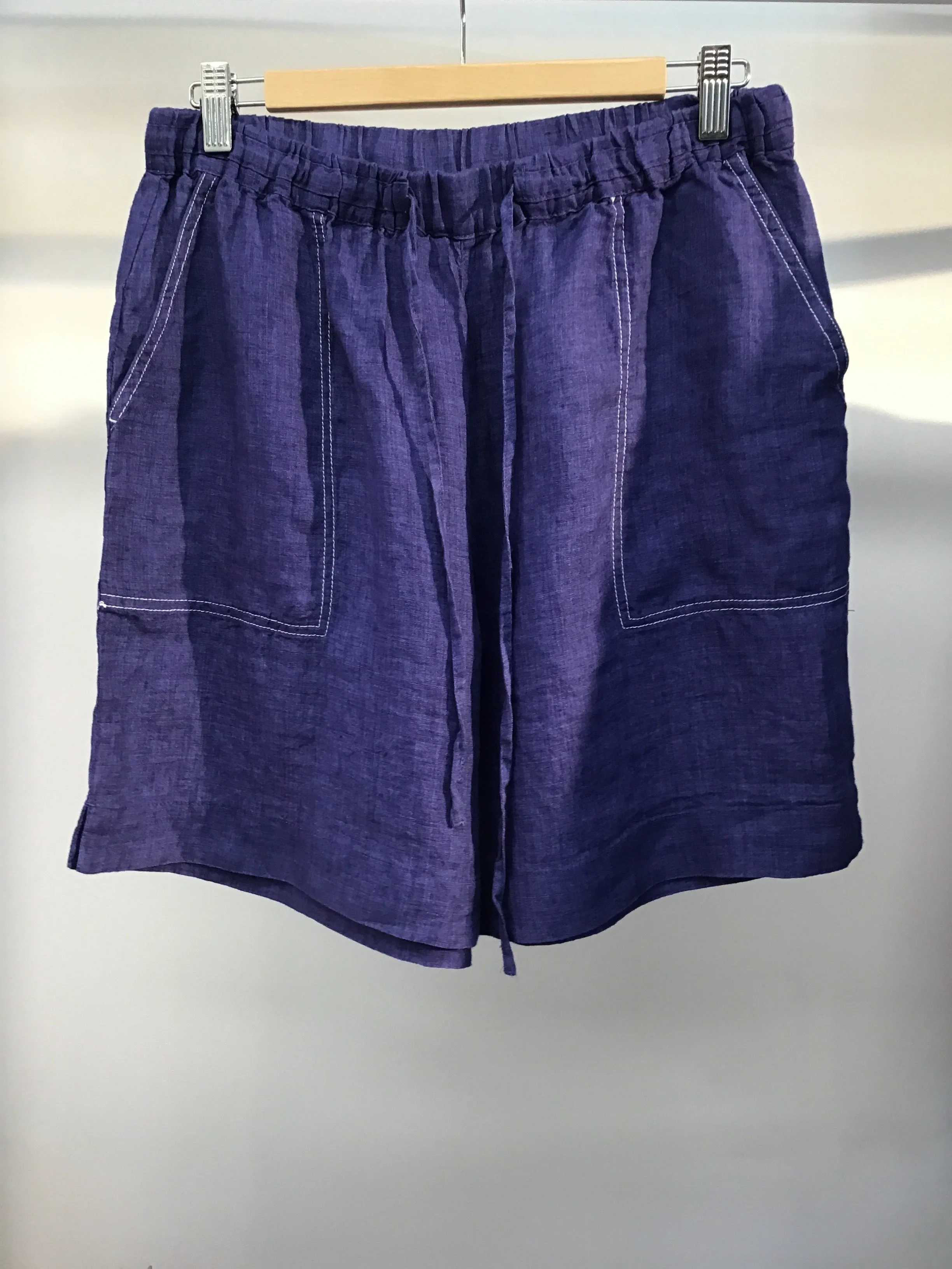 Naturals by O & J Linen Shorts - Delta (GA477)