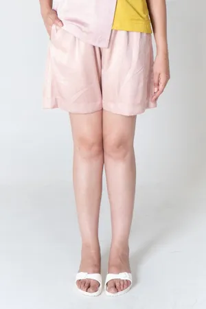 Pink Bemberg Modal Silk Shorts