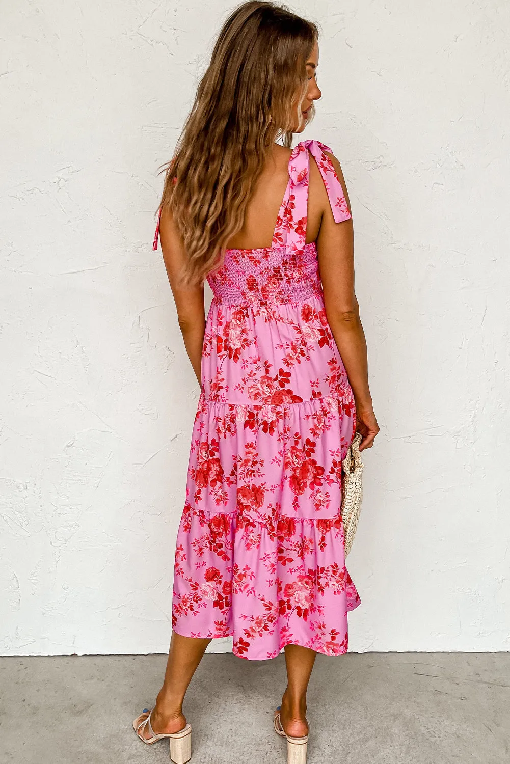 Pink Roses Sundress