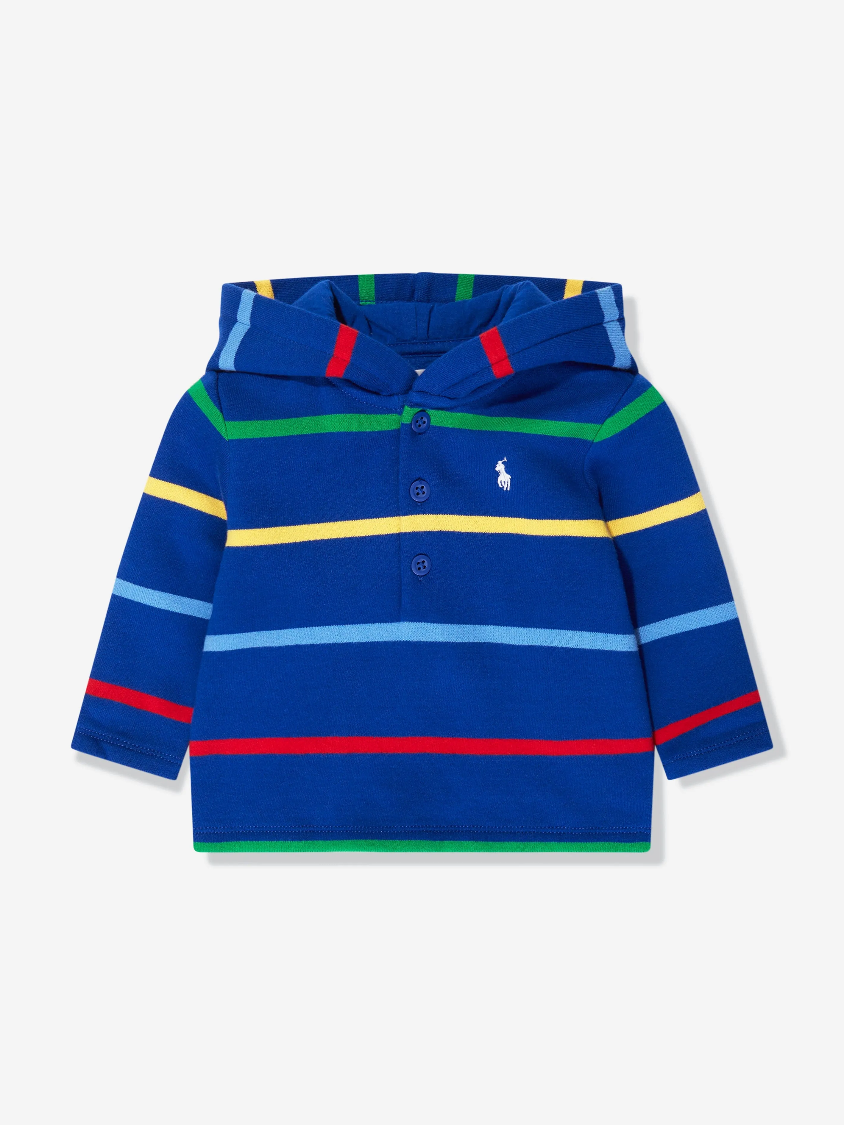 Ralph Lauren Baby Boys Hoodie And Shorts Set in Blue
