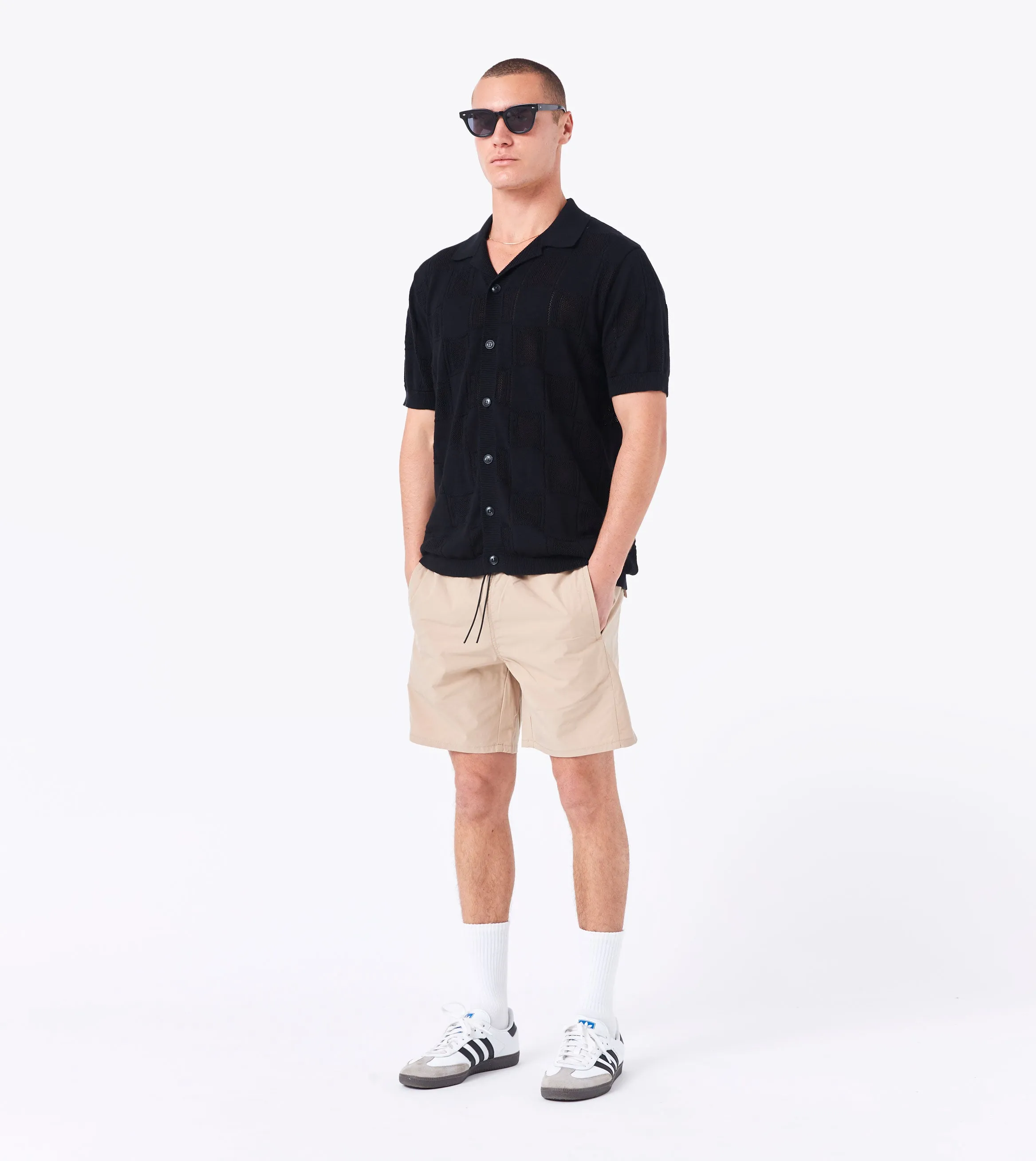 Tech Ripstop Short Taupe