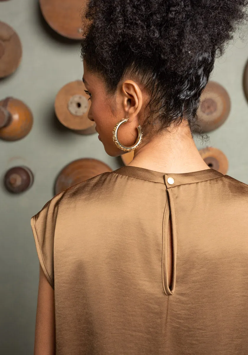Top VEIA Satin Bronze