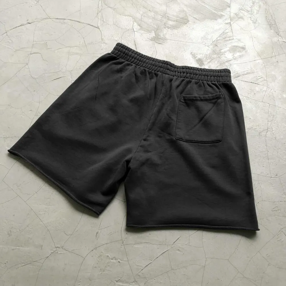 Trendy brand skull print fashion retro sports shorts