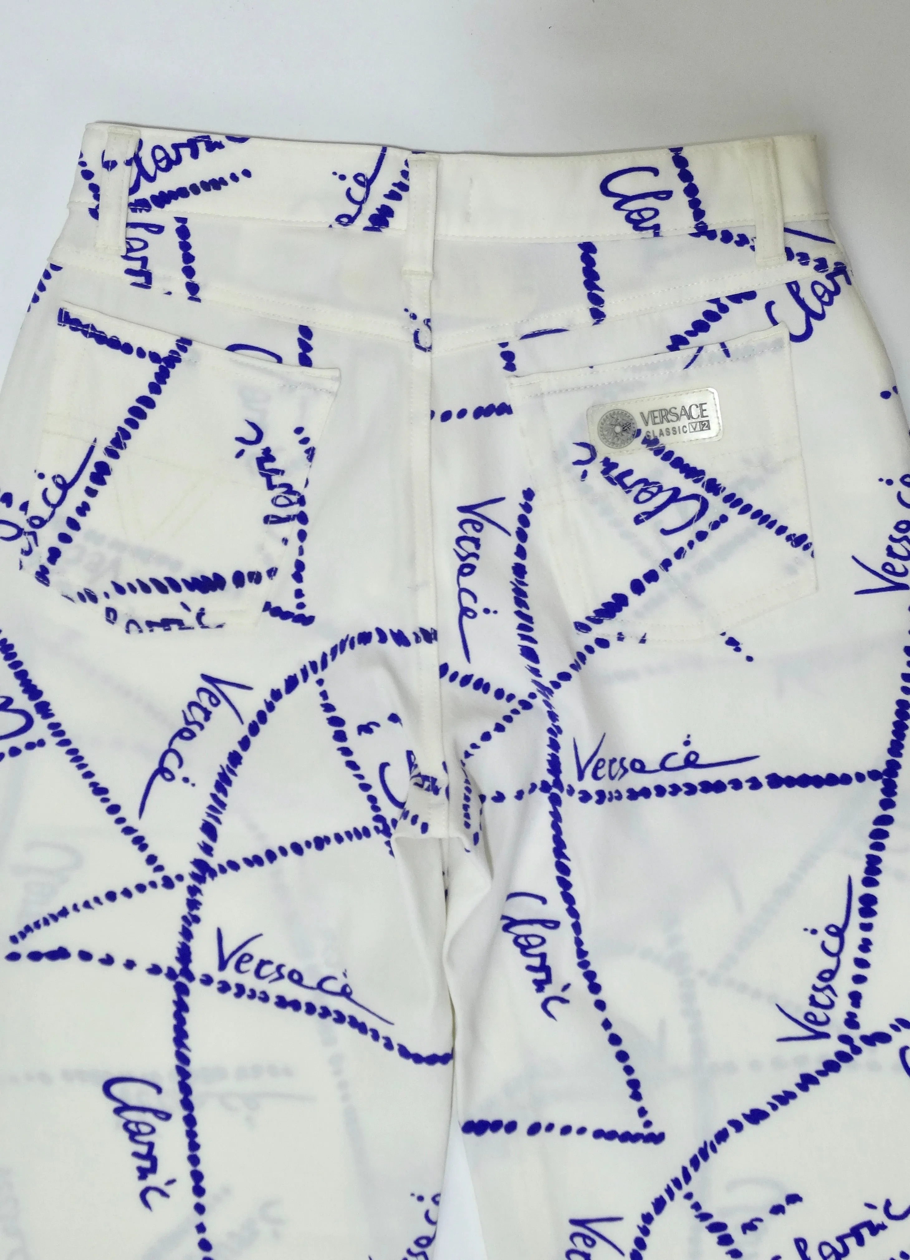 Versace Classic V2 1990's Cropped Trousers