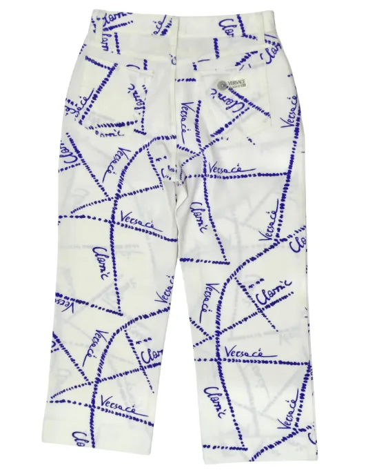 Versace Classic V2 1990's Cropped Trousers
