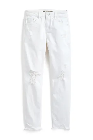 Weekender Pants With Destruction
