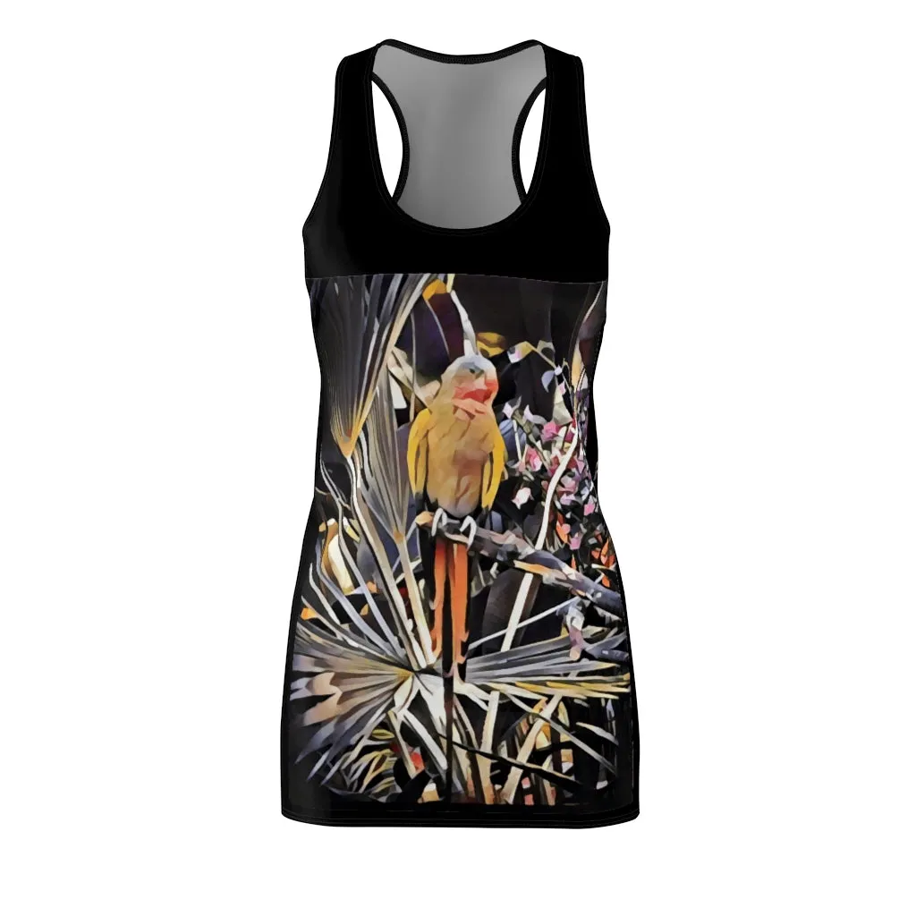 Women's Cut & Sew PARROT Racerback Dress