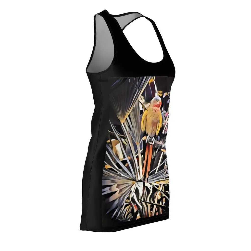 Women's Cut & Sew PARROT Racerback Dress