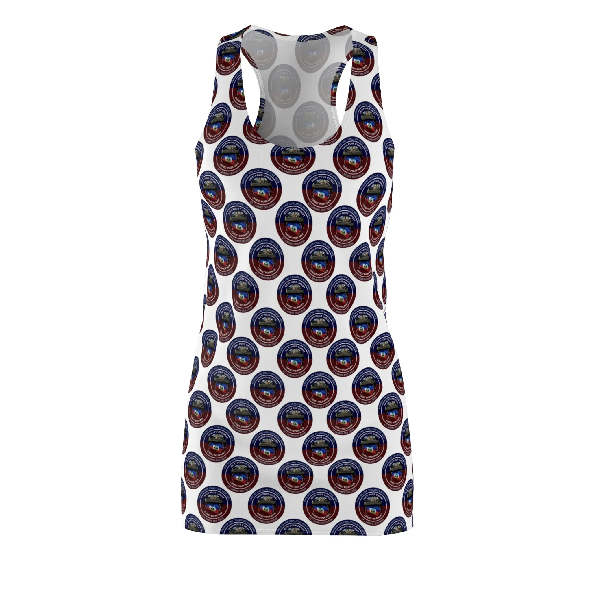 Women's Cut & Sew Racerback Dress (AOP)