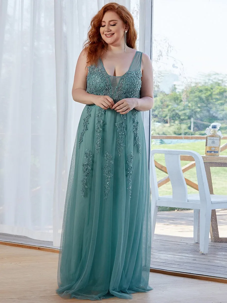 Women's Fashion Sleeveless Wholesale Plus Size Party Dresses EP07544