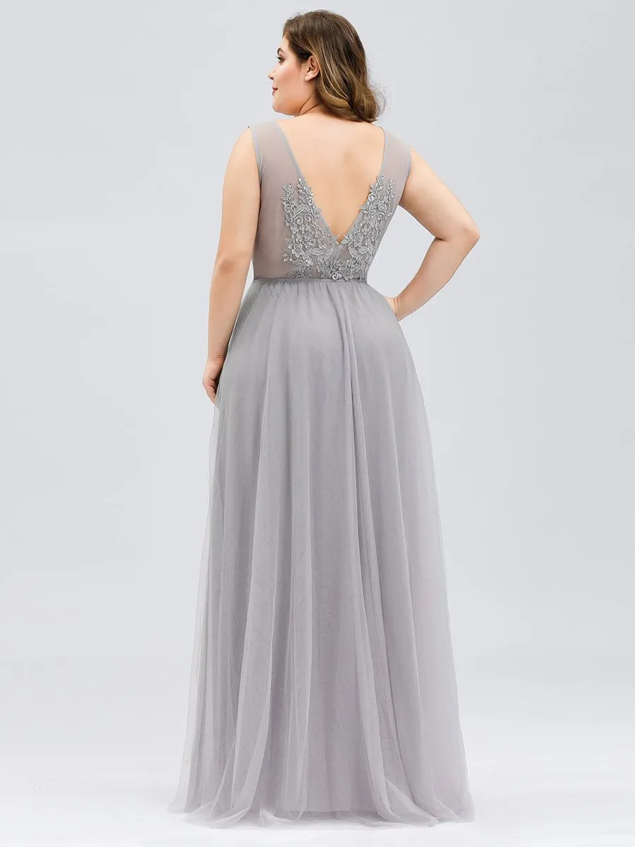 Women's Fashion Sleeveless Wholesale Plus Size Party Dresses EP07544