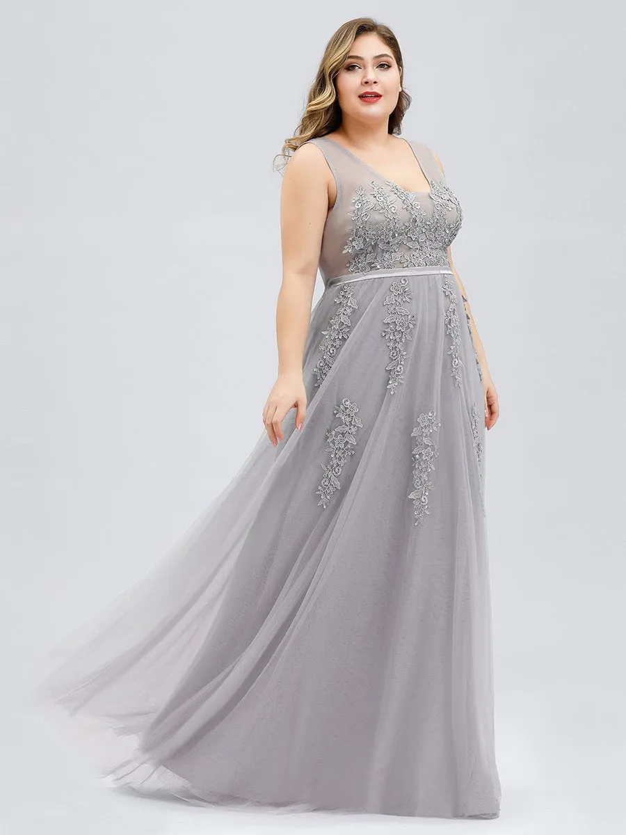 Women's Fashion Sleeveless Wholesale Plus Size Party Dresses EP07544