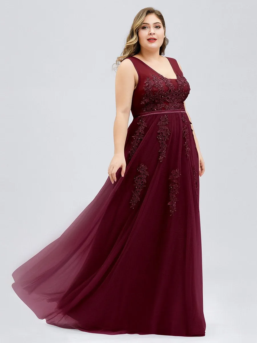 Women's Fashion Sleeveless Wholesale Plus Size Party Dresses EP07544