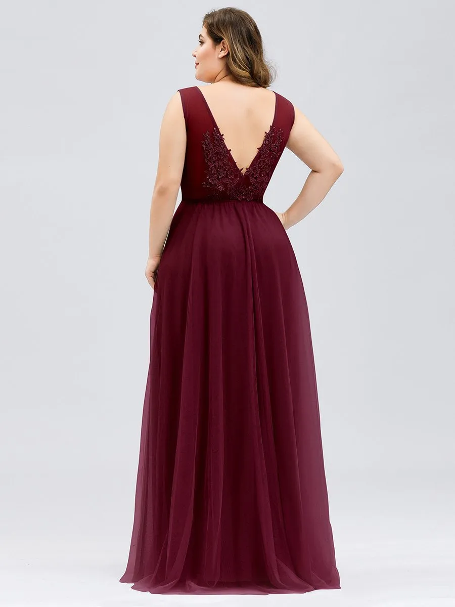 Women's Fashion Sleeveless Wholesale Plus Size Party Dresses EP07544
