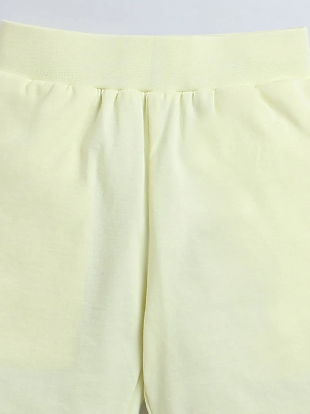 Yellow Pink White Color Block Half Sleeve T-shirt & Shorts Boys Co-ord Set
