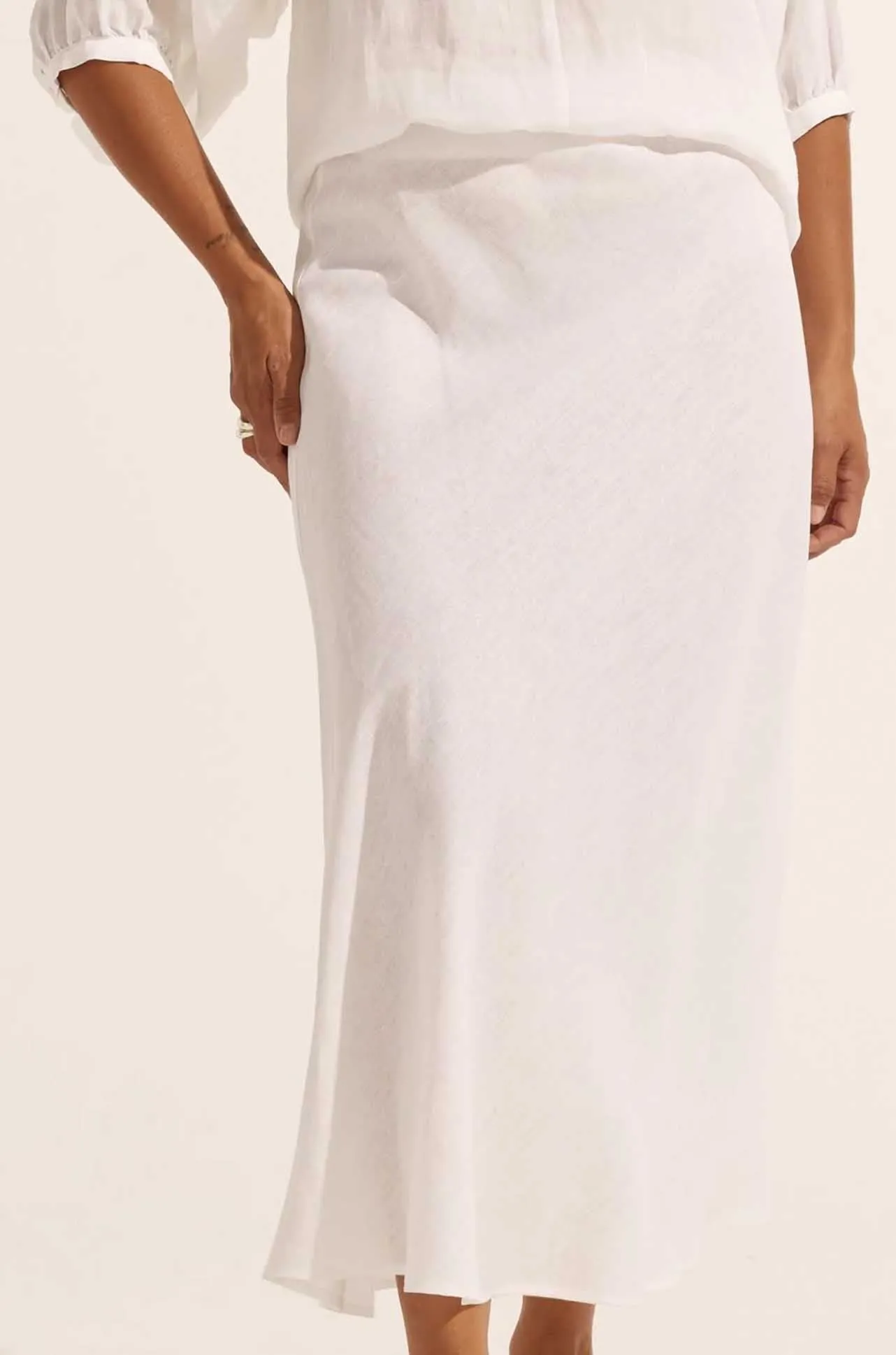 zoe kratzmann - blend skirt in porcelain